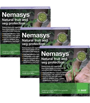 Nemasys Caterpillar, Codling Moth & Gooseberry Sawfly Nematodes - July Despatch