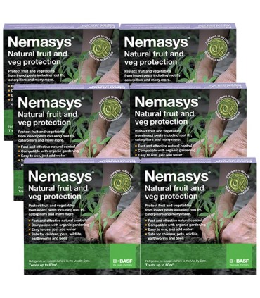 Nemasys Fruit & Veg Protection Programme (3 x 2 Packs / 3 Months Supply)