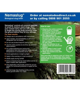 Nemaslug Slug Killer Programme - 30 Week / 40m2