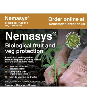 Nemasys Fruit & Veg Protection - Single Delivery of 1 Pack