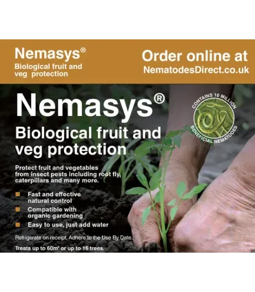 Nemasys Fruit & Veg Protection - Single Delivery of 1 Pack